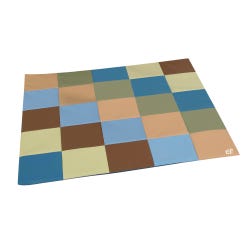 Children's Factory Patchwork Mat, 57 x 57 x 1 Inches, Woodland, Item Number 2105665