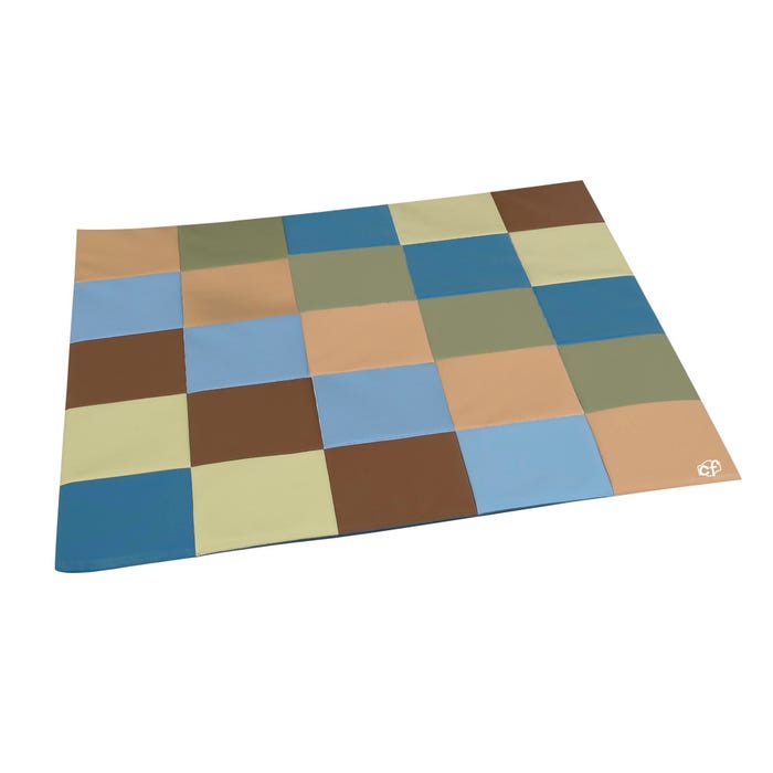 Children's Factory Patchwork Mat, 57 x 57 x 1 Inches, Woodland