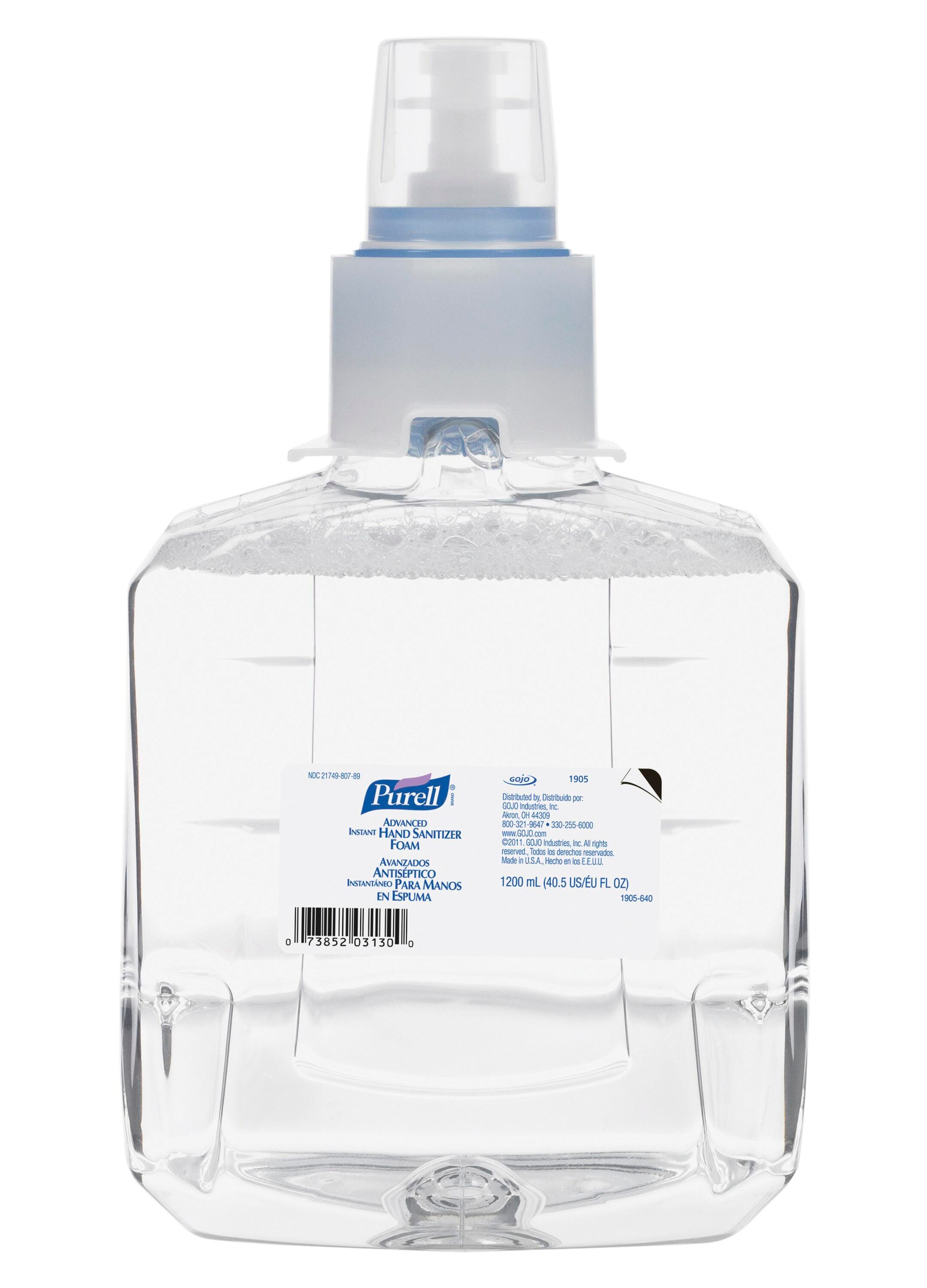Purell LTX-12 Hand Sanitizer Foam Refill, Item Number 2027128