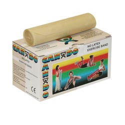 Image for CanDo No-Latex XX-Light Resistance Band, 6 Yards, Tan from School Specialty