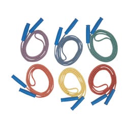 Image for Champion Sports 8 feet Diamond Braided Jump Ropes, Set of 6 from School Specialty