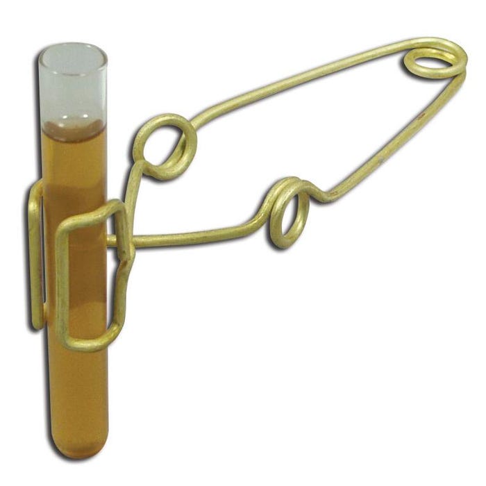 Frey Scientific Stoddard Test Tube Clamp with Grip, Pack of 10