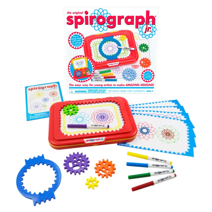 Spirograph Stencils Junior Design Set, 12 x 2 x 11 Inches