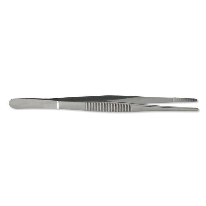 DR Instruments Heavy Duty Specimen Forceps, Medium Point, 6 inches
