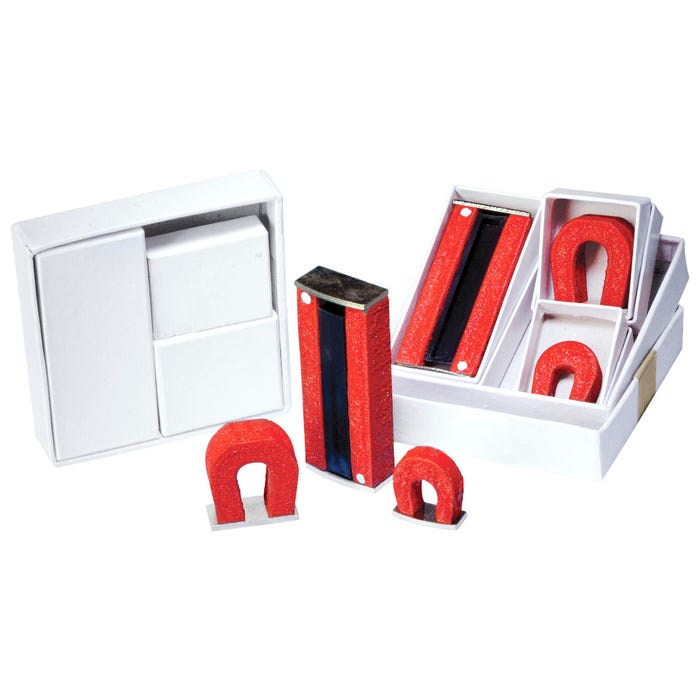 Frey Scientific Alnico Magnets, Set of 4