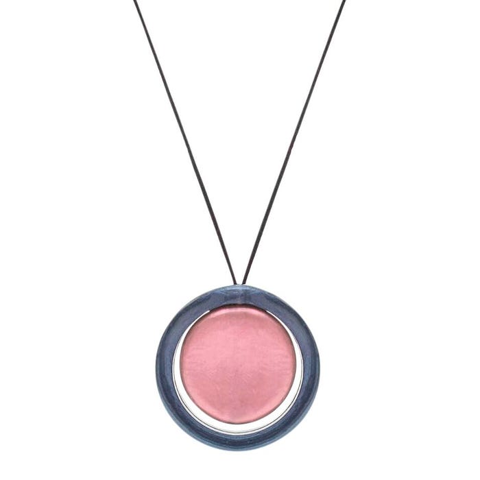 Chewigem Flip Chewable Pendant, Pink