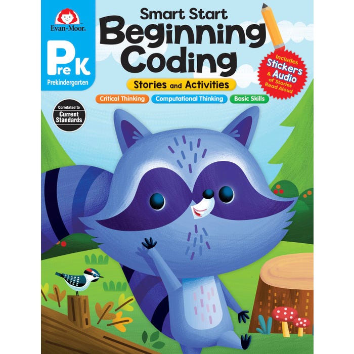 Smart Start: Beginning Coding Stories and Activities, Grade Pre K