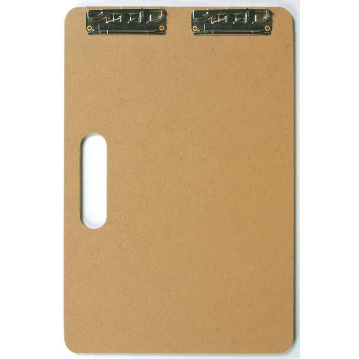 Heavy Duty Drawing Board with Clips, 23 x 26 Inches