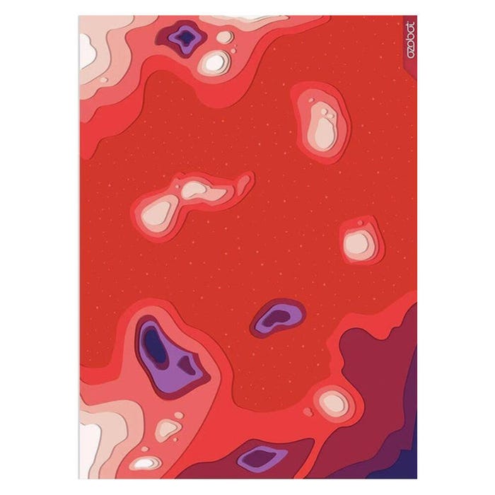 Ozobot Challenge Mat, Mission to Mars