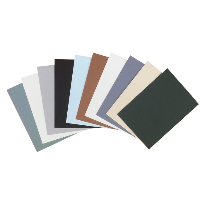 Crescent Mixed Media Board, 15 x 20 Inches, Pale Sky, Pack of 15