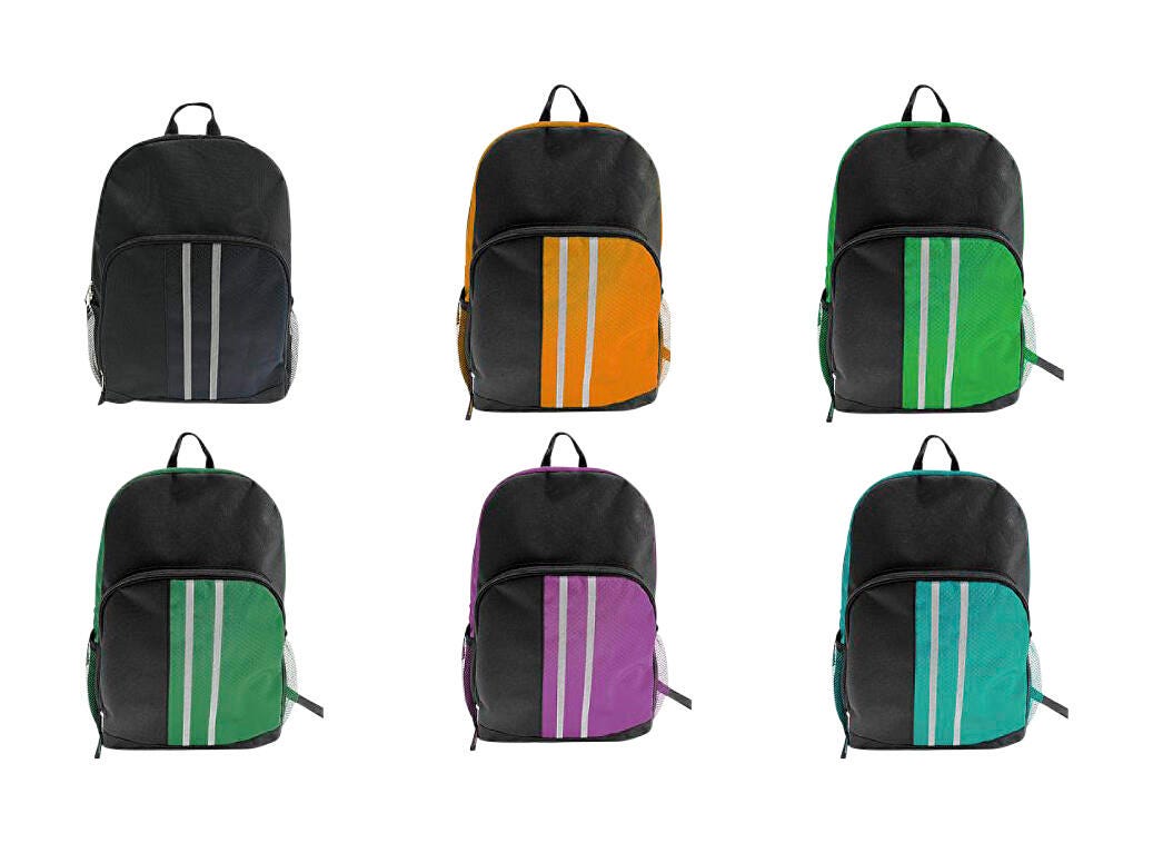 Kits for Kidz Elementary Style Backpack Color Option 2, 12 x 5 x 16 Inches, Grades K to 5 2118844