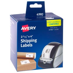 Avery Thermal Printer Shipping Labels, 2-5/16 x 4 Inches, White, Pack of 300 2020210