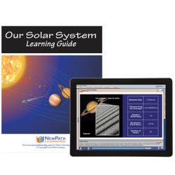 NewPath Learning Our Solar System Student Learning Guide with Online Lesson 2087488