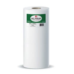 Norpak Del Wrap Wet Wax Paper Roll, 15 Inches x 1000 Feet, White