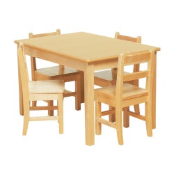 Childcraft Wood Table, Laminate Top, Rectangle, 36 x 24 x 22 Inches