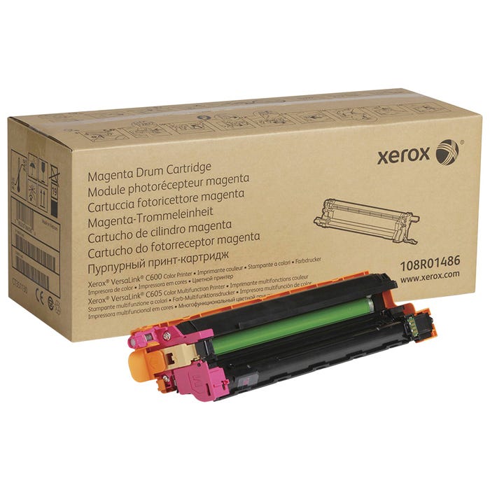 Xerox Replacement Drum Unit, 108R01486, Magenta
