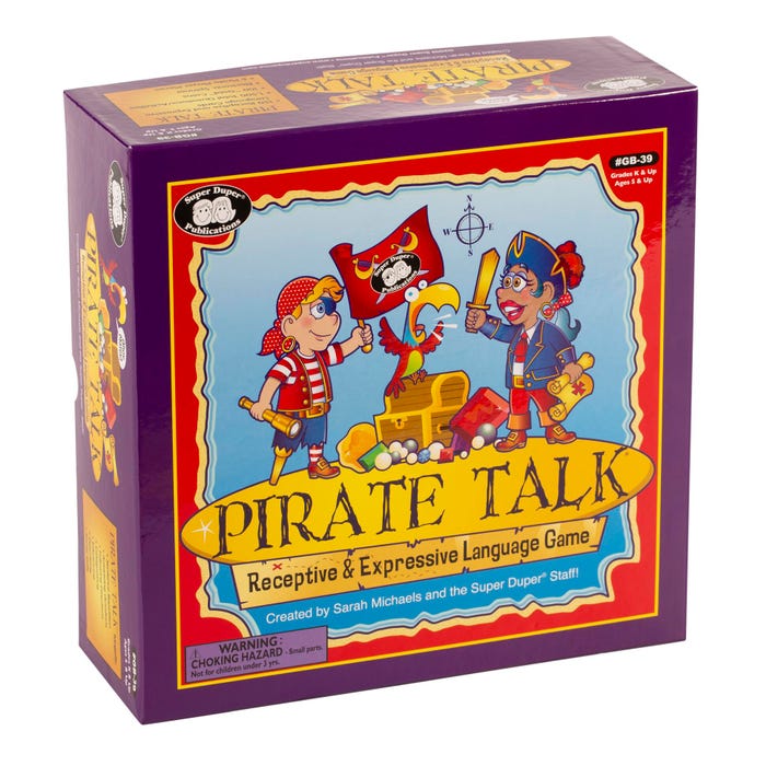 Super Duper Pirate Talk Game