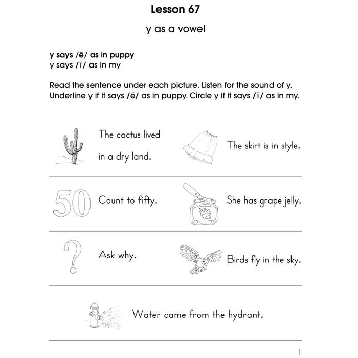 Recipe For Reading Workbook 6 for Reading Intervention & Phonics