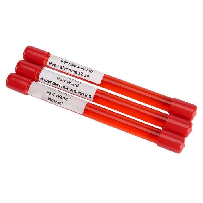 Diabetes Glucose Wands, Set of 3