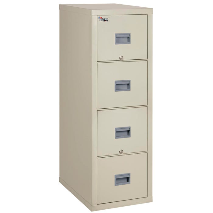 FireKing Patriot Vertical Legal Size File Cabinet, 4-Drawers
