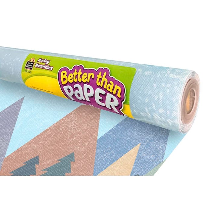 Teacher Created Resources Better Than Paper Bulletin Board Roll, Moving Mountains