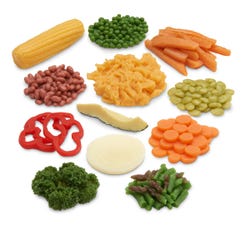 Nasco Healthcare Big Vegetable Food Replica Kit