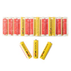 Image for School Smart Alkaline AA Batteries, Pack of 24 from School Specialty
