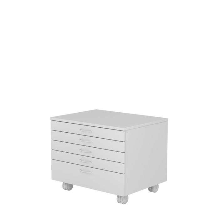 Fleetwood Designer 2.0 Cabinet, Magnetic Markerboard Back, Non-Locking Drawers