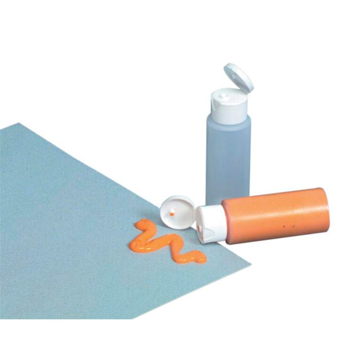 Plastic Flip-Top Bottles, 2 Ounces, Translucent, Pack of 50