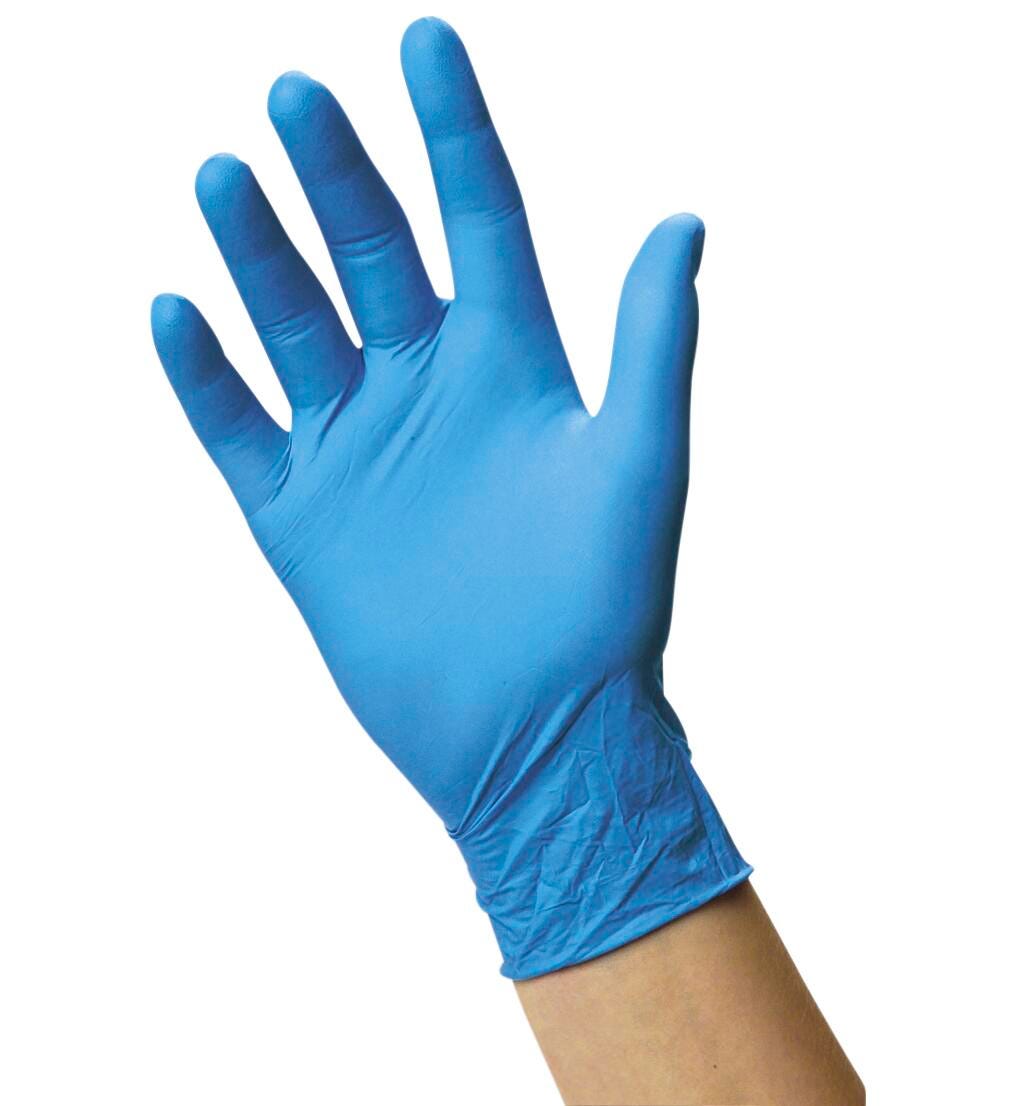 Image for Latex-Free Econo-Blue Nitrile Gloves - X-large from School Specialty