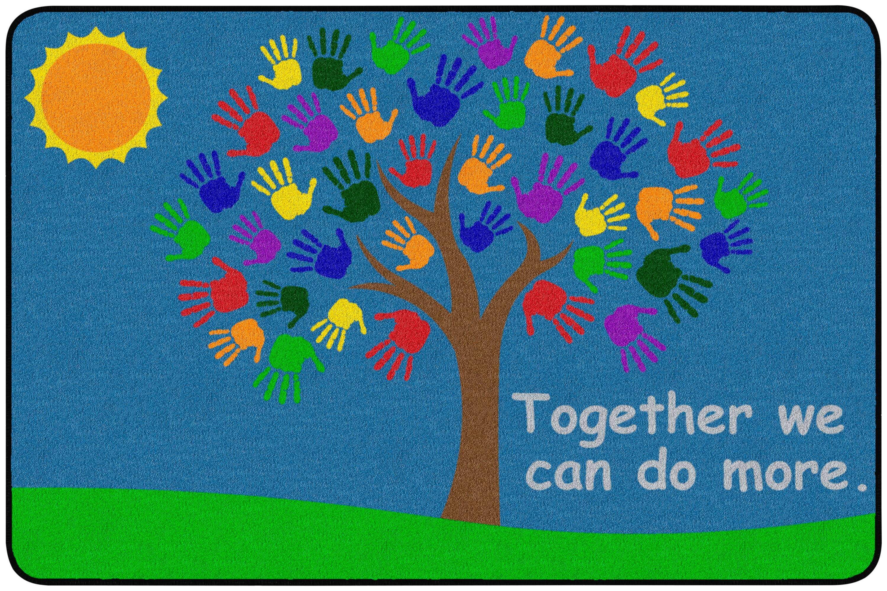 Childcraft Together Tree Carpet, Rectangle 4002101