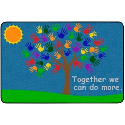 Childcraft Together Tree Carpet, Rectangle 4002101