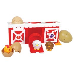 Learning Resources Peeksville Hide And Cheep Chicken Coop