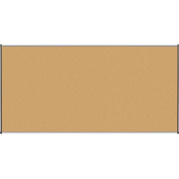 Lorell Natural Cork Board, 96 x 48 Inches, Satin Aluminum Frame