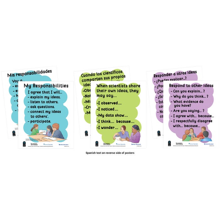 FOSS Sensemaking Posters, Set of 3
