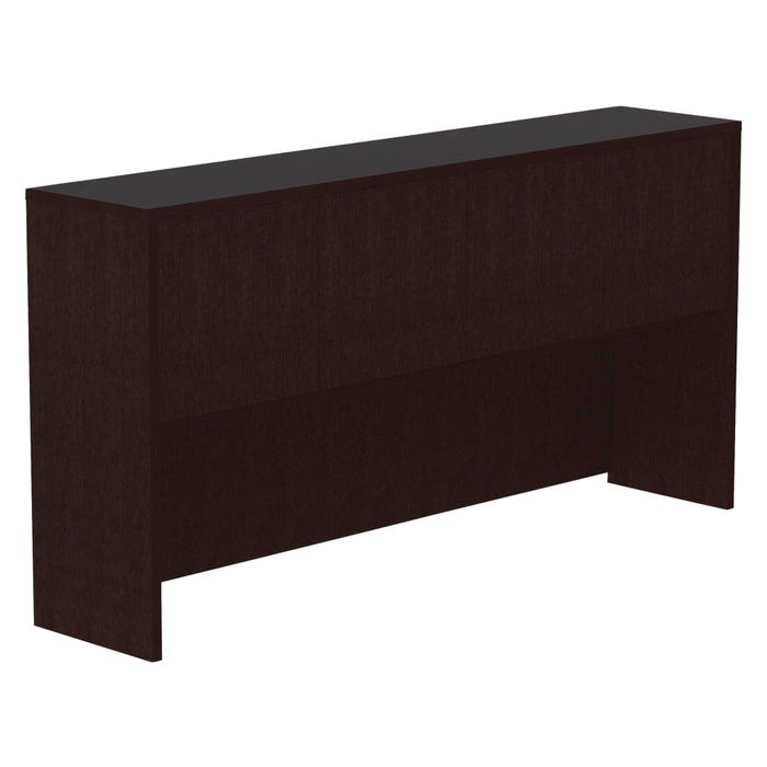 Classroom Select Laminate Hutch with Doors, 70-7/8 x 14-3/4 x 36 Inches, Espresso