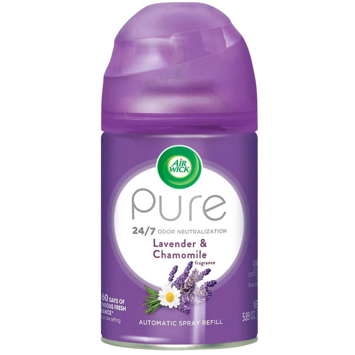 Air Wick Freshmatic Dispenser Refill Spray, 5.89 Fluid Ounces, Lavender and Chamomile