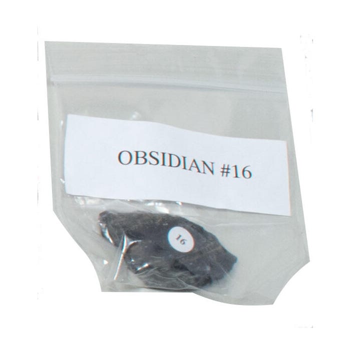 Delta Education Igneous Rock, Obsidian, Pack of 8