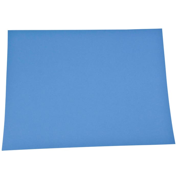 Sax Colored Art Paper, 12 x 18 Inches, Cyan Blue, 50 Sheets