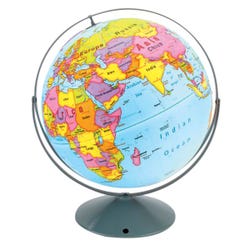 Nystrom Gyro Mount Readiness Raised Relief Globe, 12 Inch Diameter, Item Number 1398257