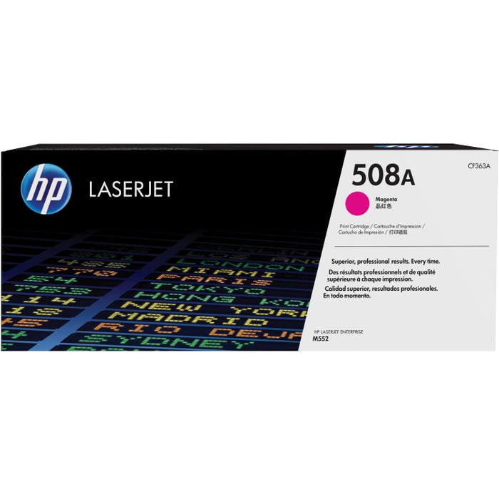 HP 508A Ink Cartridge, CF363A, Magenta