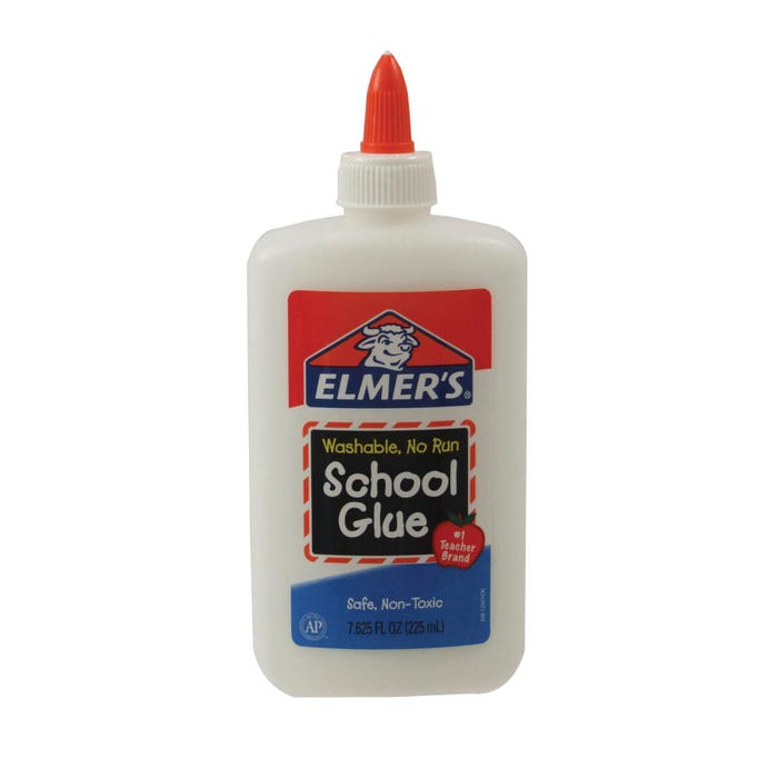 Elmer's Liquid School Glue, 7-5/8 Ounces, White