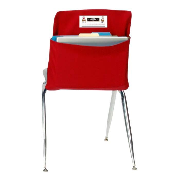 Seat Sack Storage Pocket, Large, 17 Inches, Red