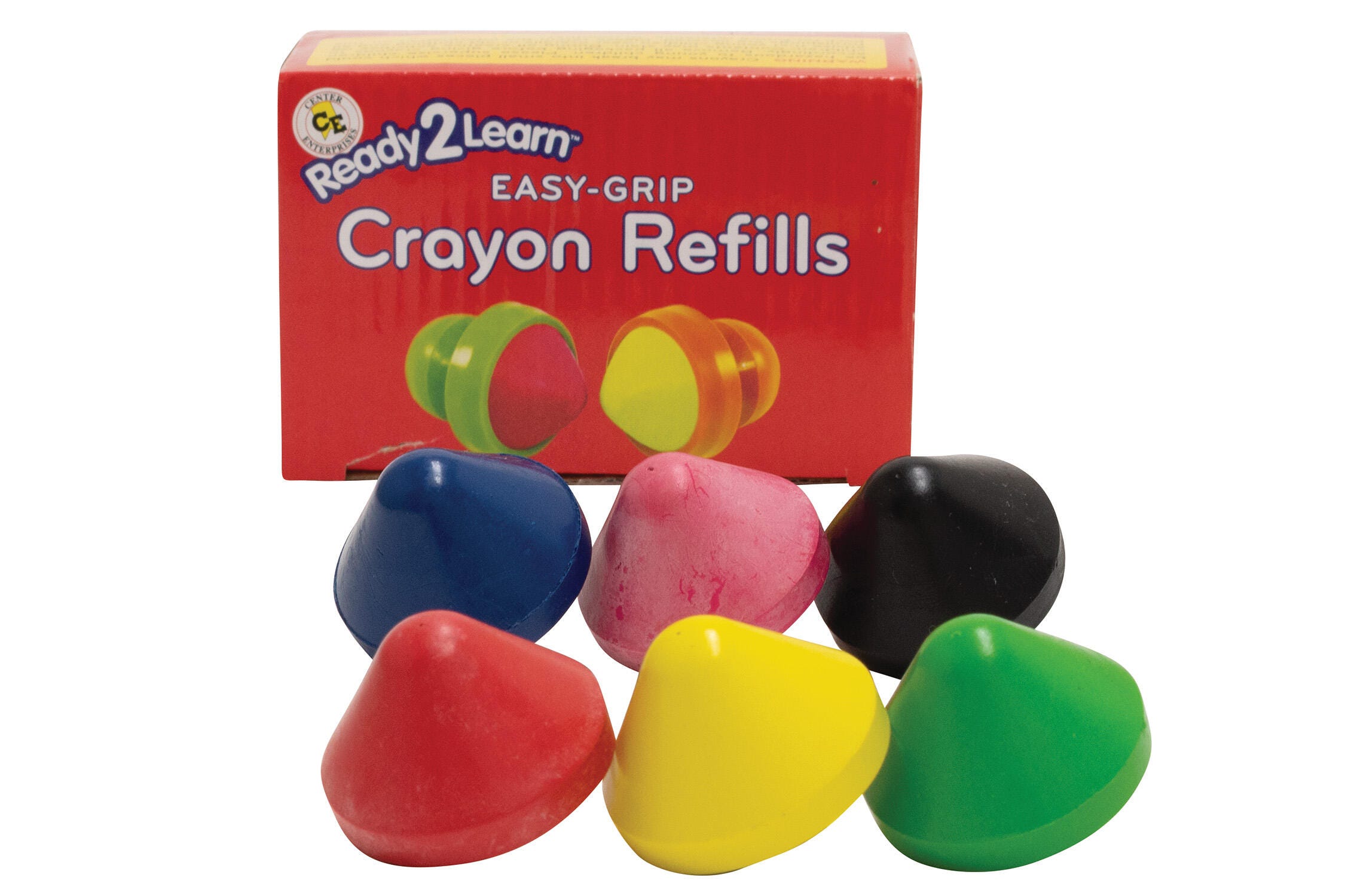 Image for Ready2Learn Easy Grip Crayon Refills, Assorted Colors, Set of 6 from School Specialty