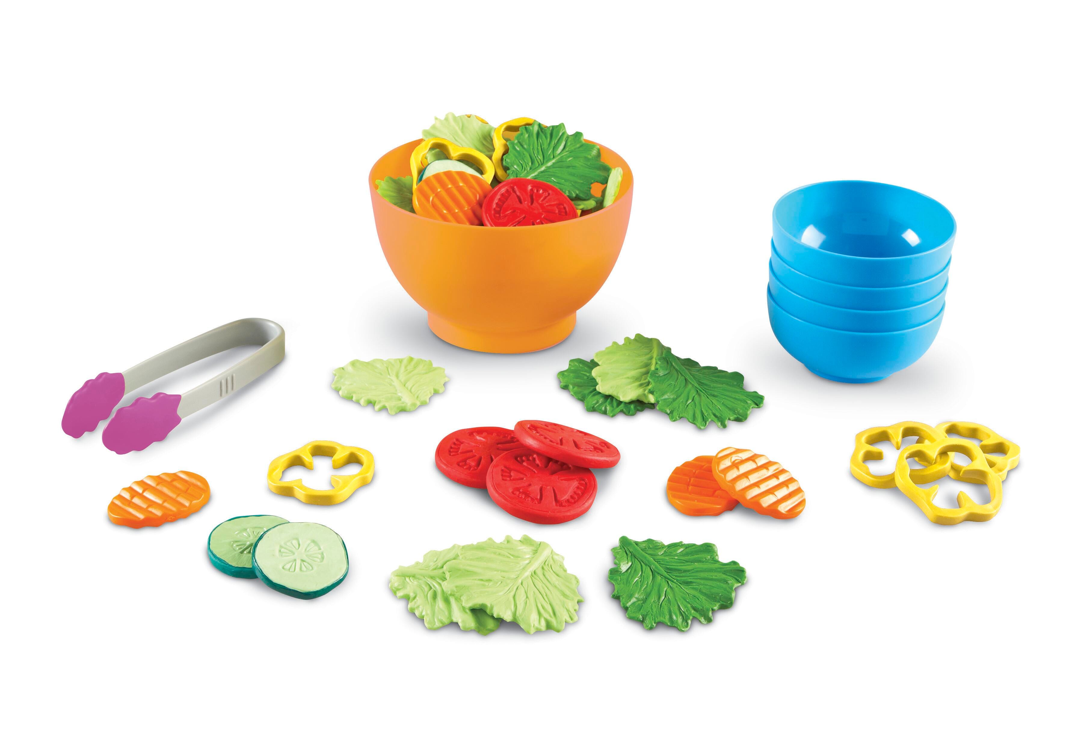 Learning Resources New Sprouts Garden Fresh Salad Set, 38 Pieces 1535082