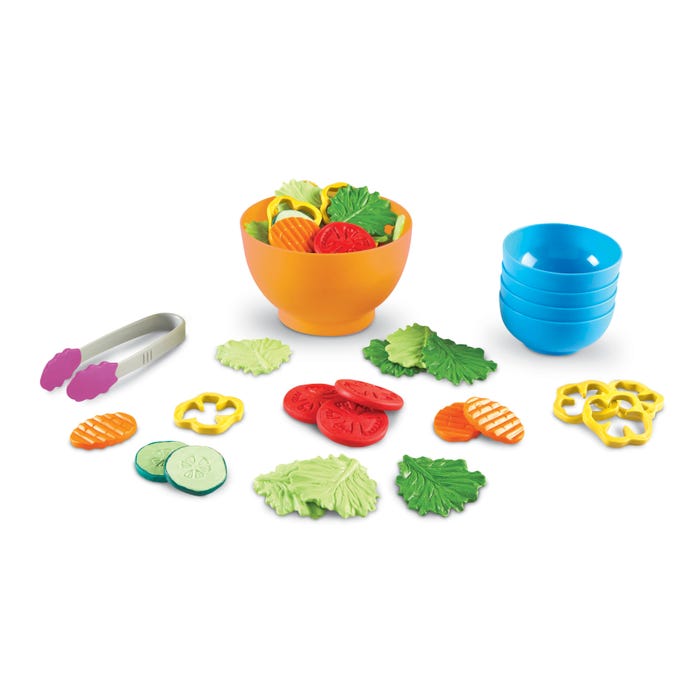 Learning Resources New Sprouts Garden Fresh Salad Set, 38 Pieces