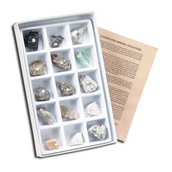 Geoscience Intro to Fluorescent Minerals Collection, Assorted, Set of 15, Item Number 575112