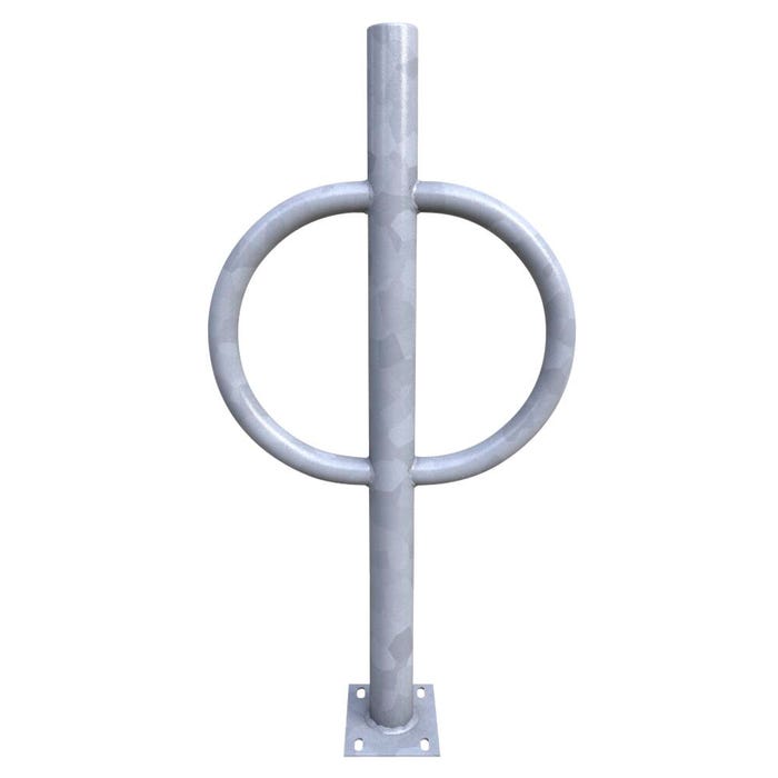 UltraPlay Action Ring and Post Bike Rack, Galvanized