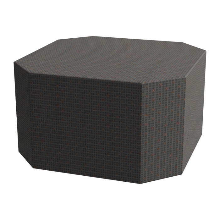 Classroom Select Soft Seating NeoFuse Octagonal Ottoman, 32 x 32 x 18 Inches