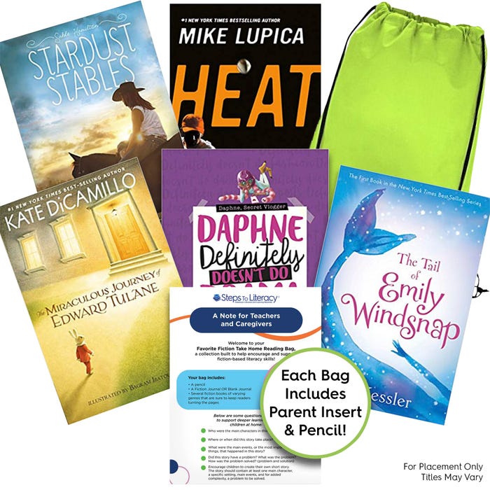 Achieve It! Take Home Bag Favorite Fiction, Grades 5